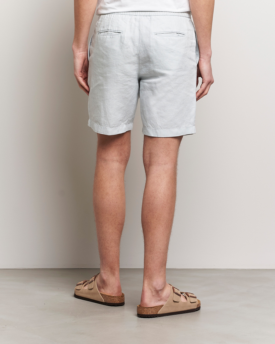 Herr | Shorts | Orlebar Brown | Cornell Linen Shorts White Jade