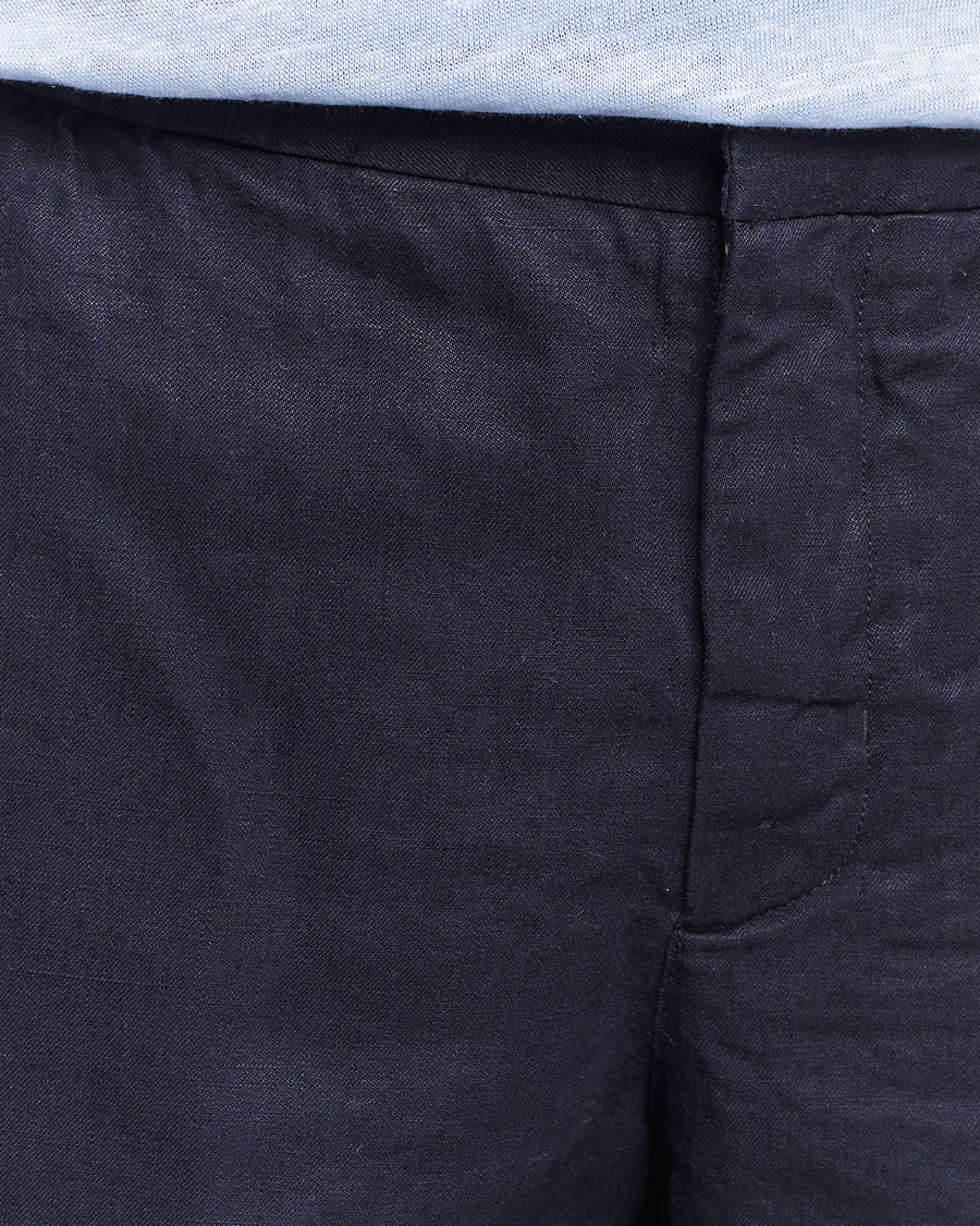 Herr | Shorts | Orlebar Brown | Cornell Linen Shorts Night Iris