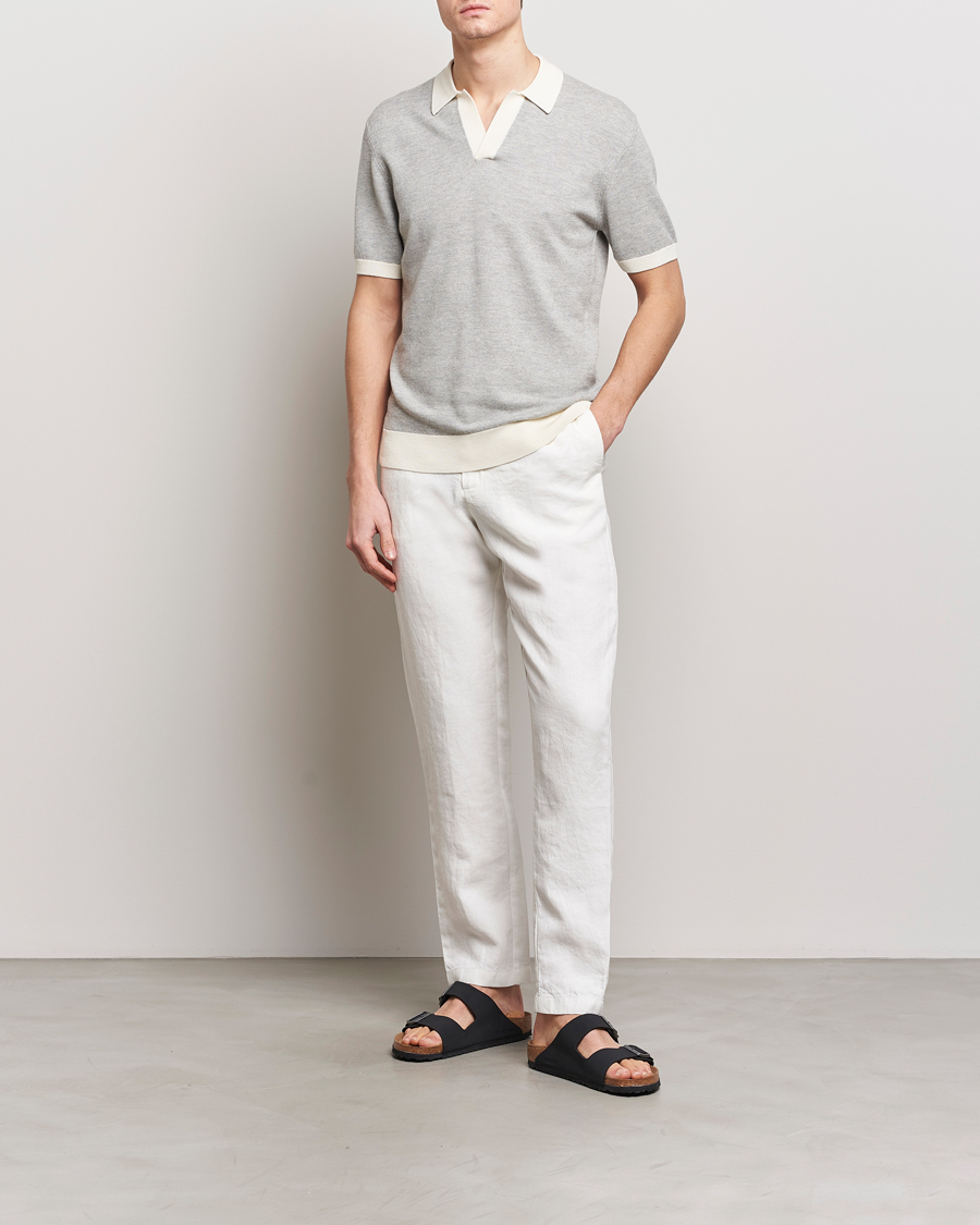 Herr | Byxor | Orlebar Brown | Cornell Linen Trousers Sandbar