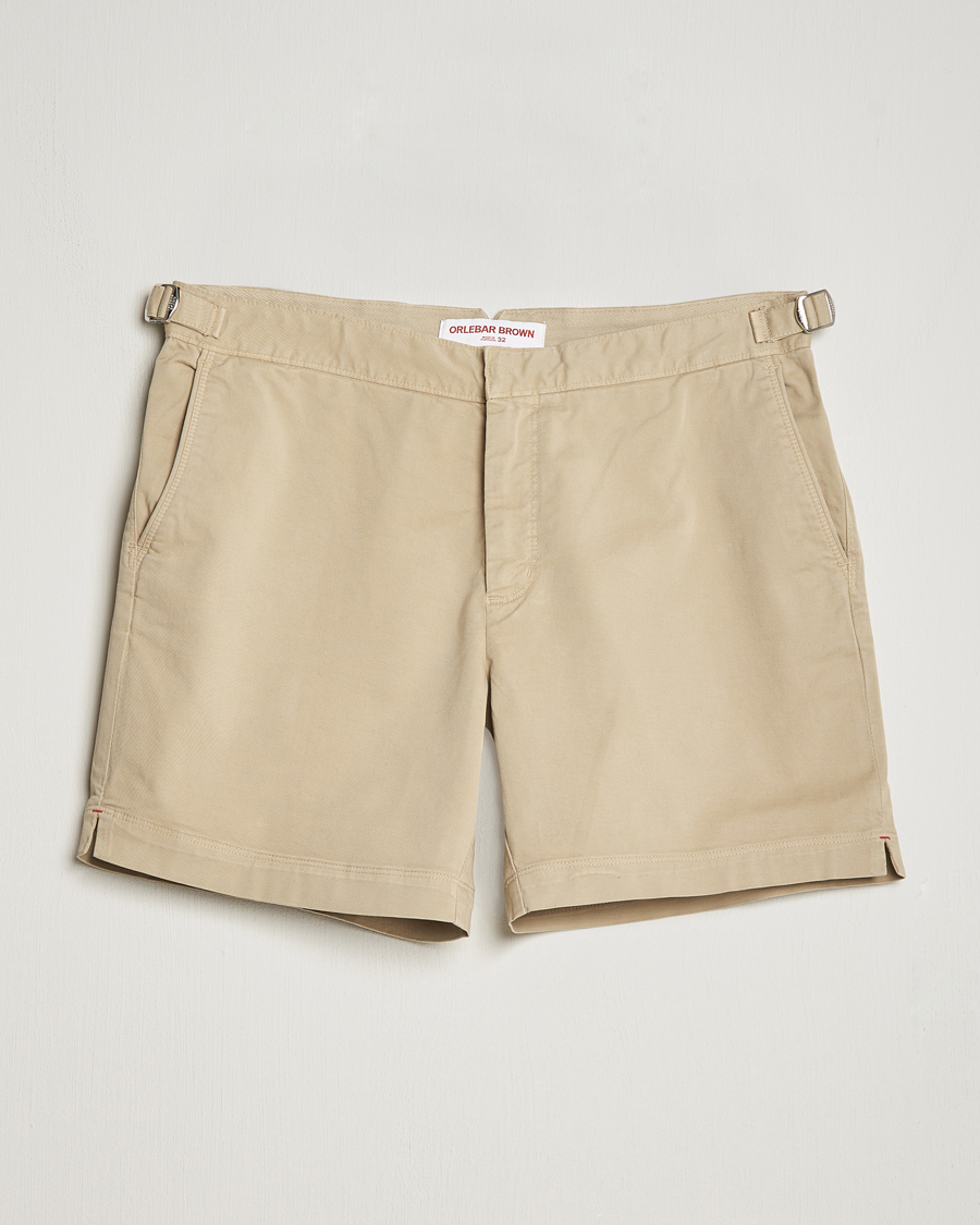 Herr | Byxor | Orlebar Brown | Bulldog Cotton Stretch Twill Shorts Sanddune