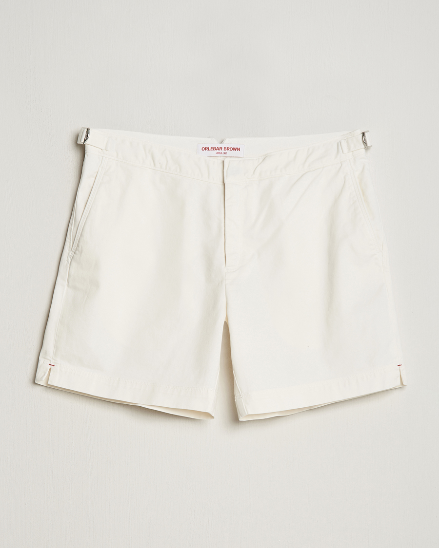 Herr | Byxor | Orlebar Brown | Bulldog Cotton Stretch Twill Shorts Sea Mist
