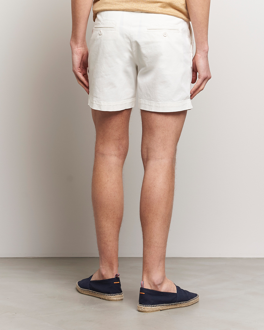 Herr | Byxor | Orlebar Brown | Bulldog Cotton Stretch Twill Shorts Sea Mist