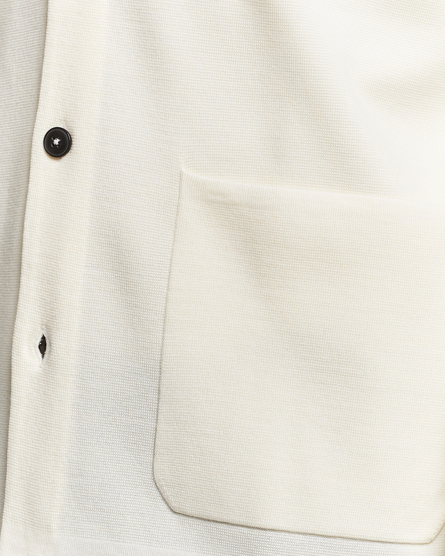 Herr | Tröjor | Morris Heritage | Craig Merino Dress Cardigan White