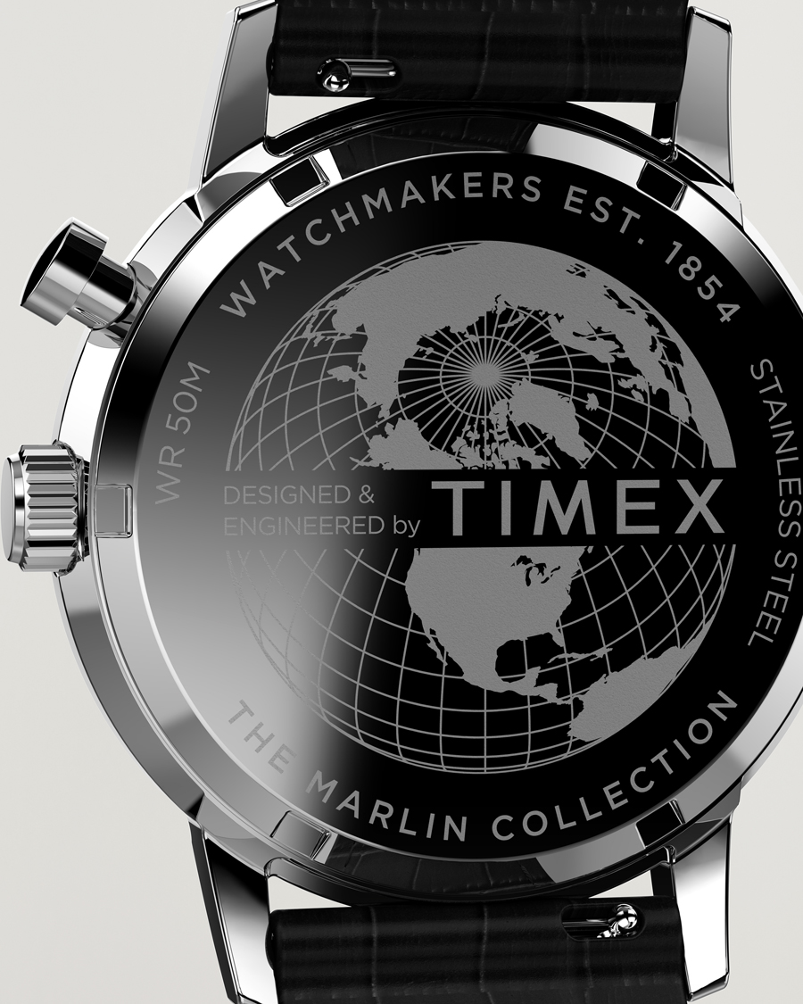 Herr | Timex Marlin Moon Phase Quartz 40mm Blue Dial | Timex | Marlin Moon Phase Quartz 40mm Blue Dial