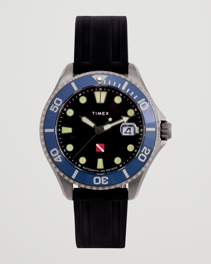 Herr | Timex Deep Water Tiburón Automatic 44mm Black Dial | Timex | Deep Water Tiburón Automatic 44mm Black Dial