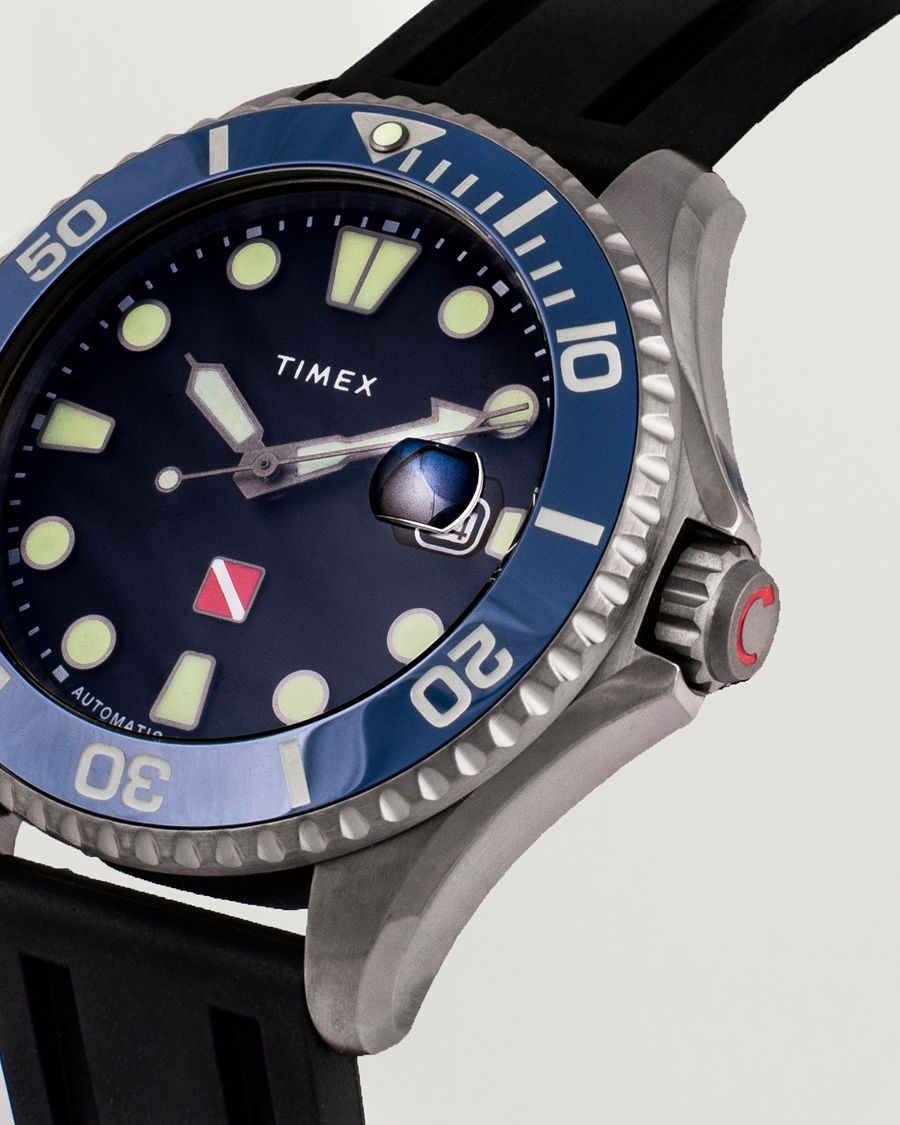 Herr | Timex Deep Water Tiburón Automatic 44mm Black Dial | Timex | Deep Water Tiburón Automatic 44mm Black Dial