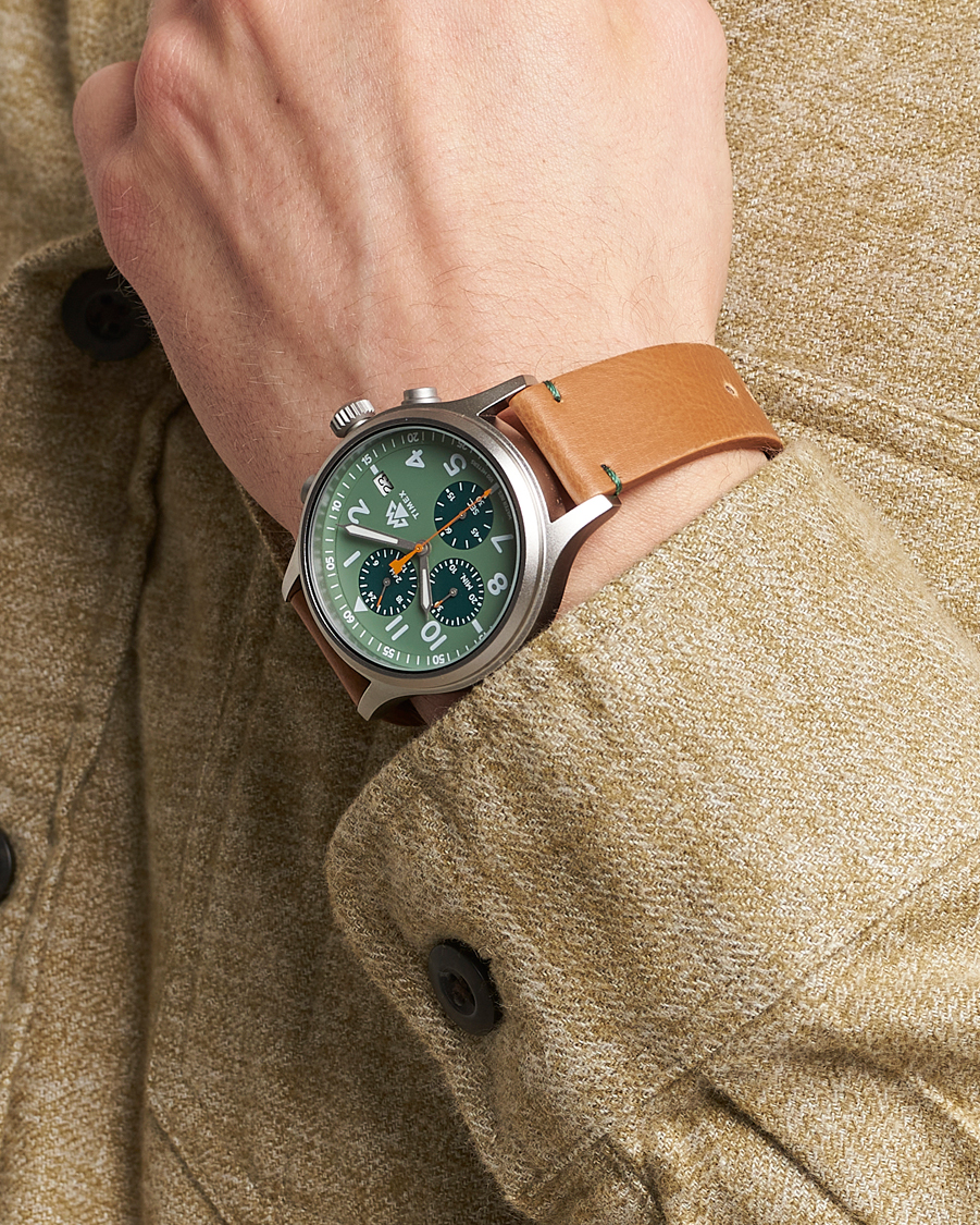 Herr | Timex | Timex | Expedition North Sierra Chronograph 42mm Green Dial