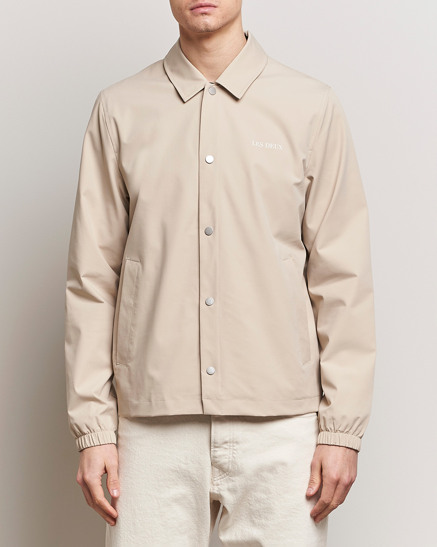 Herr | Kläder | LES DEUX | Idris Coach Jacket Light Desert