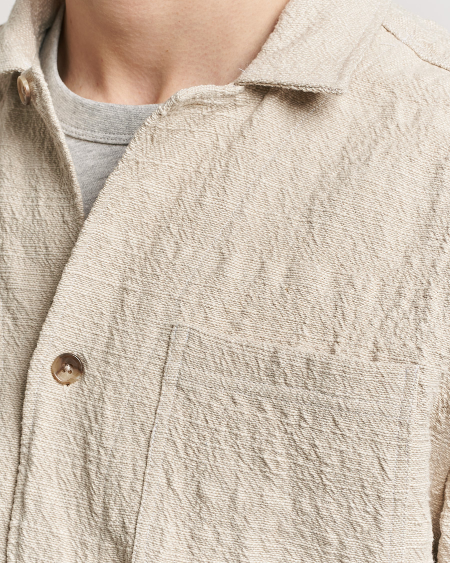 Herr | Skjortor | LES DEUX | Isaac Overshirt Ivory
