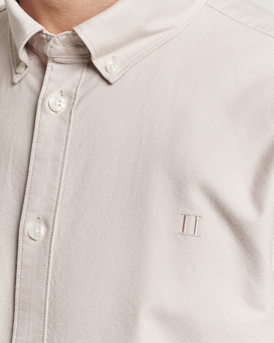 Herr | Skjortor | LES DEUX | Kristian Oxford Shirt Dark Sand