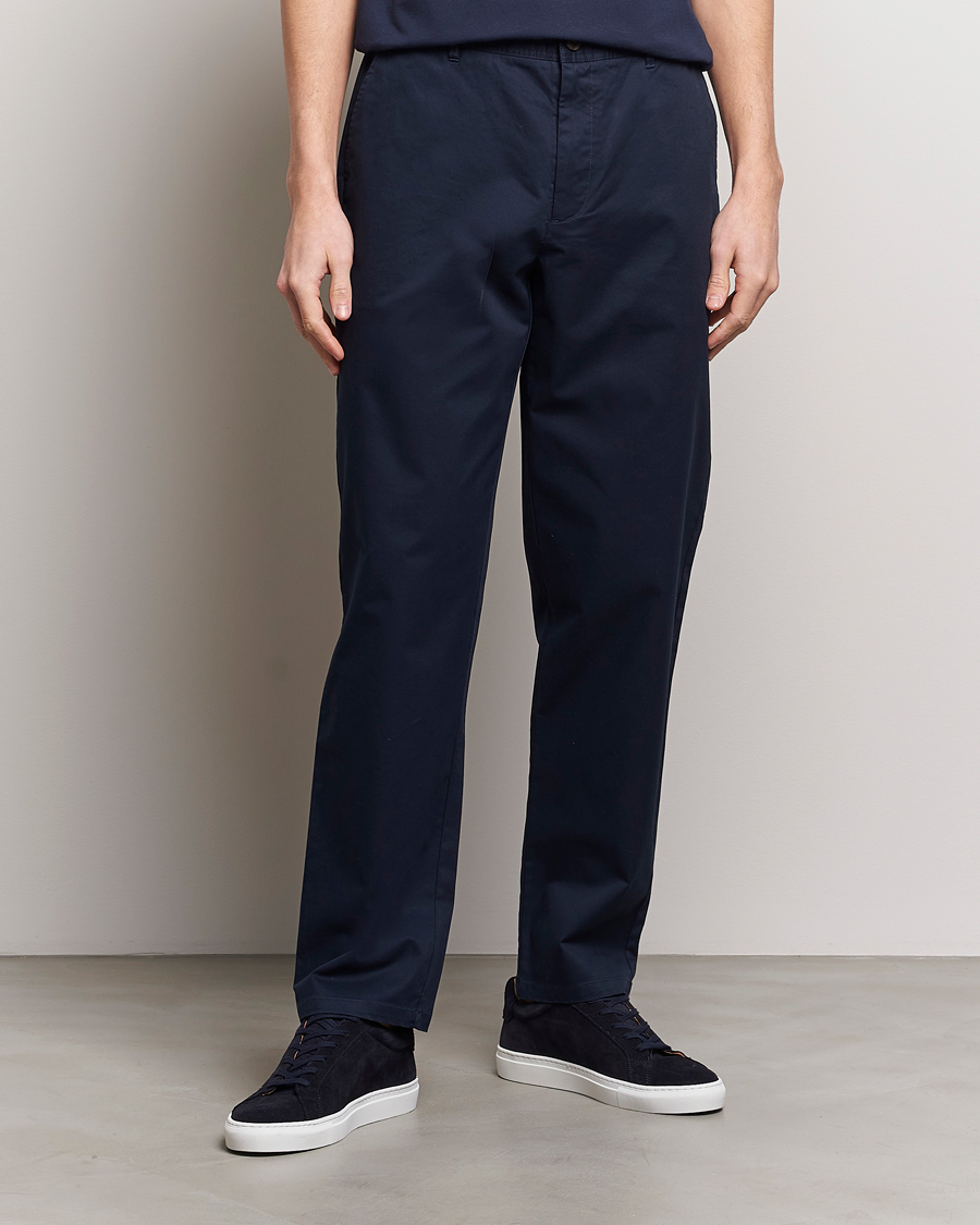 Herre | Chinos | LES DEUX | Jared Twill Chino Pants Dark Navy