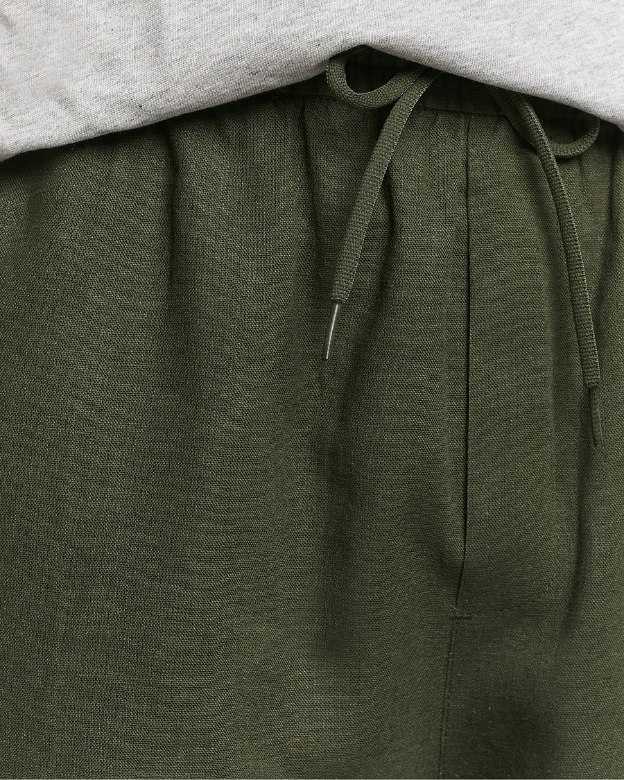 Herr | Shorts | LES DEUX | Otto Linen Shorts Forrest Green