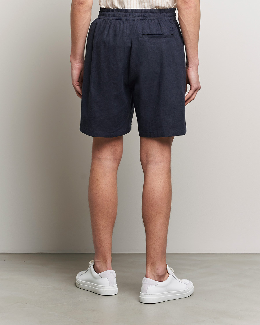 Herr | Shorts | LES DEUX | Otto Linen Shorts Dark Navy