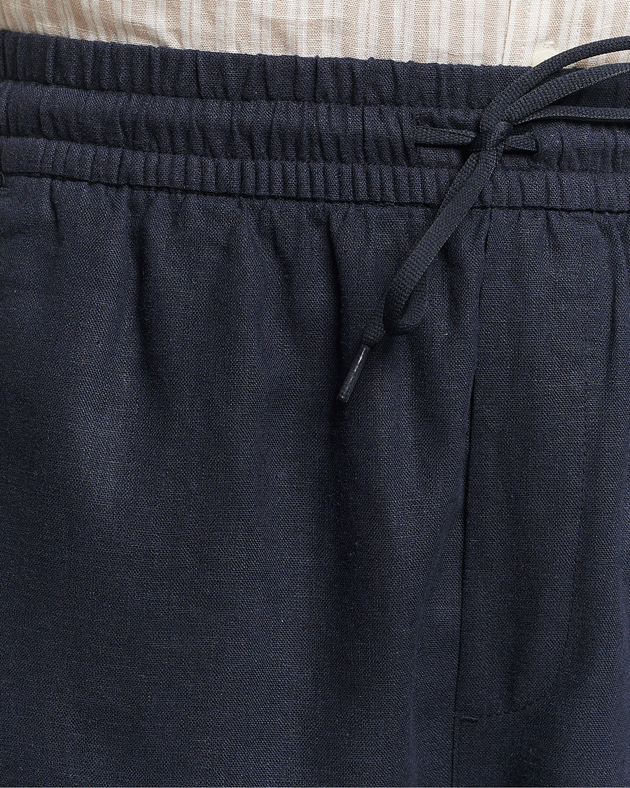 Herr | Shorts | LES DEUX | Otto Linen Shorts Dark Navy