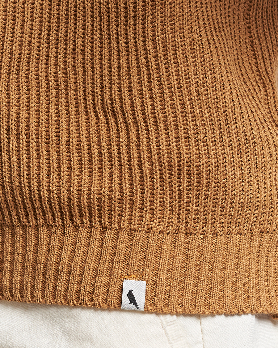 Herr | Tröjor | Peregrine | Harry Organic Cotton Sweater Amber