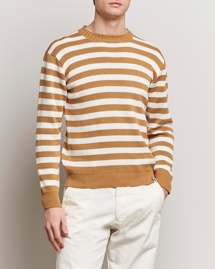 Herr | Best of British | Peregrine | Richmond Organic Cotton Sweater Amber