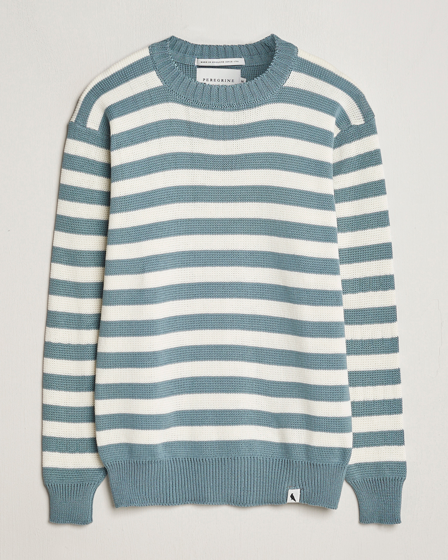 Herr | Tröjor | Peregrine | Richmond Organic Cotton Sweater Lovat