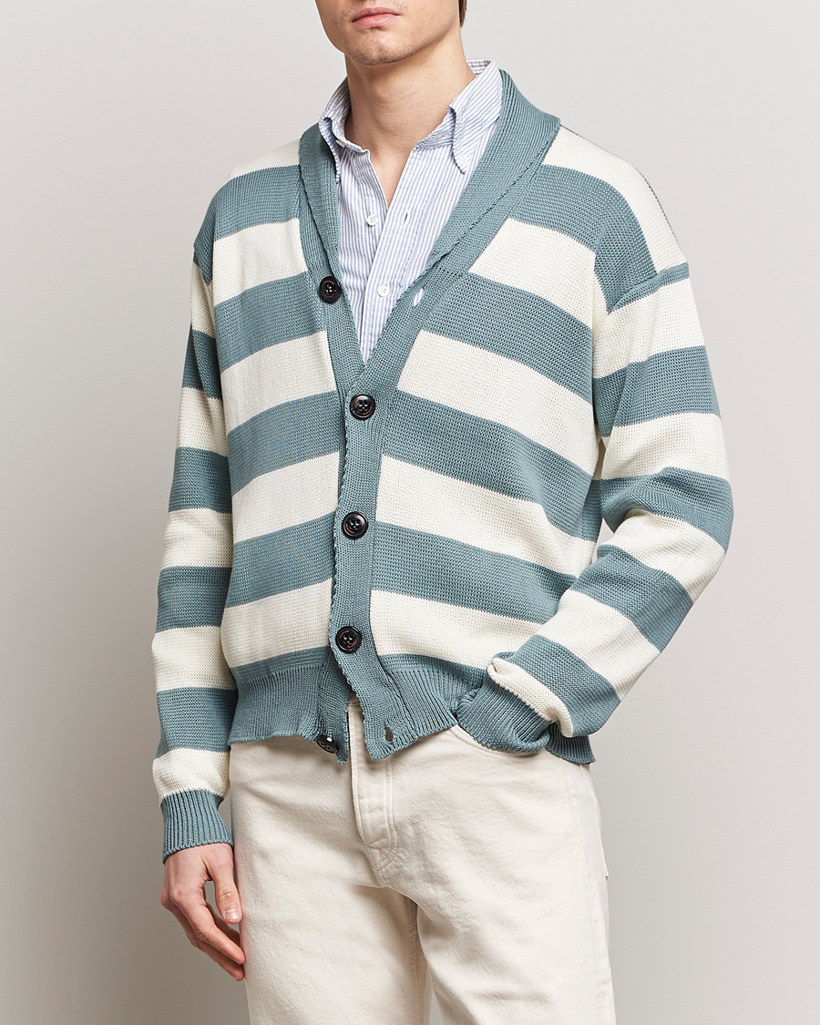 Herr | Peregrine | Peregrine | Richmond Organic Cotton Cardigan Lovat