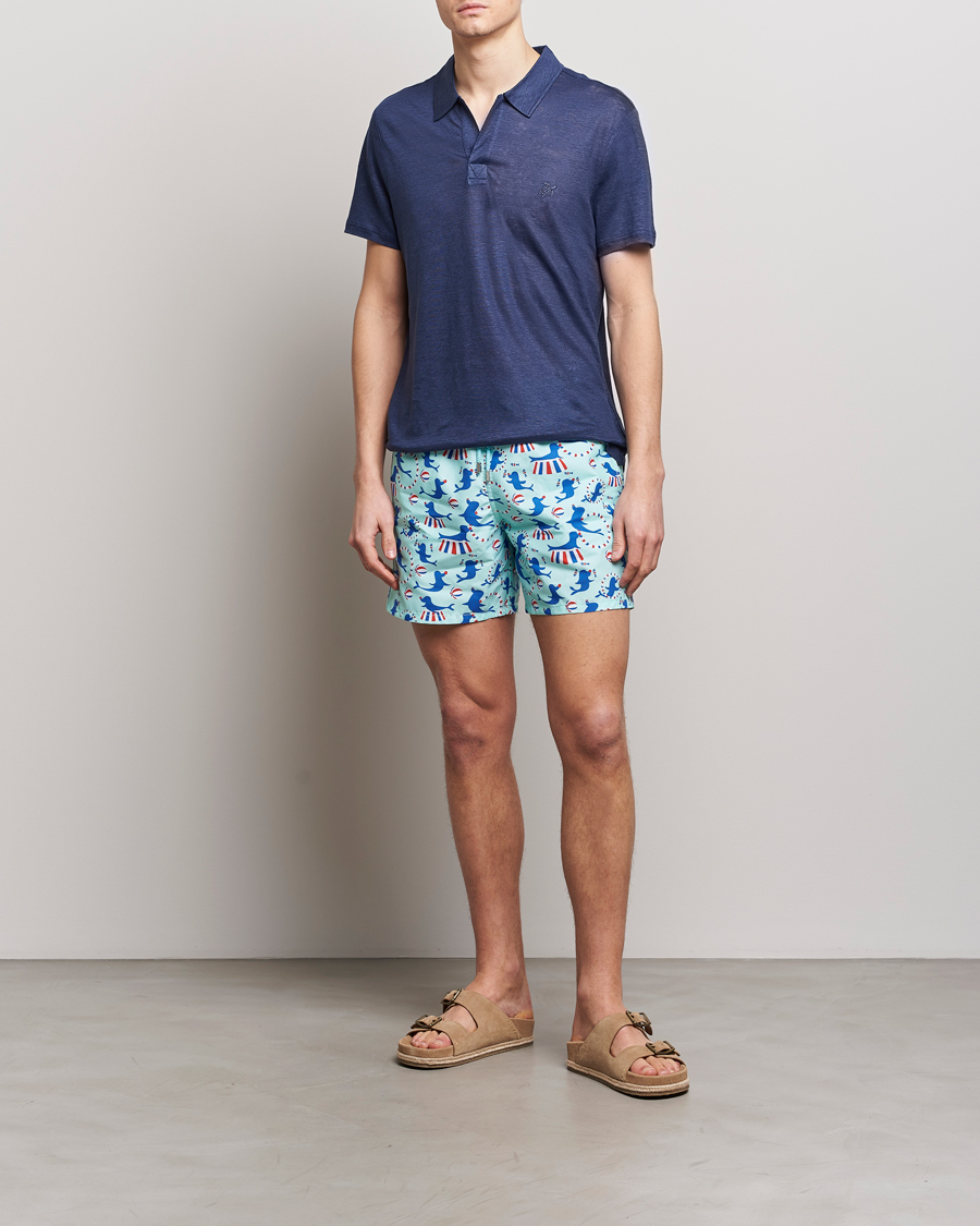 Herr | Badbyxor | Vilebrequin | Moorea Printed Swimshorts Thalessa