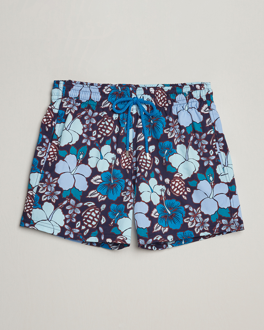 Herr | Badbyxor | Vilebrequin | Moorise Printed Swimshorts Minuit