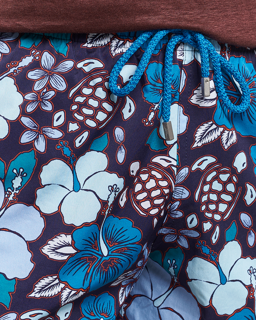 Herr | Badbyxor | Vilebrequin | Moorise Printed Swimshorts Minuit