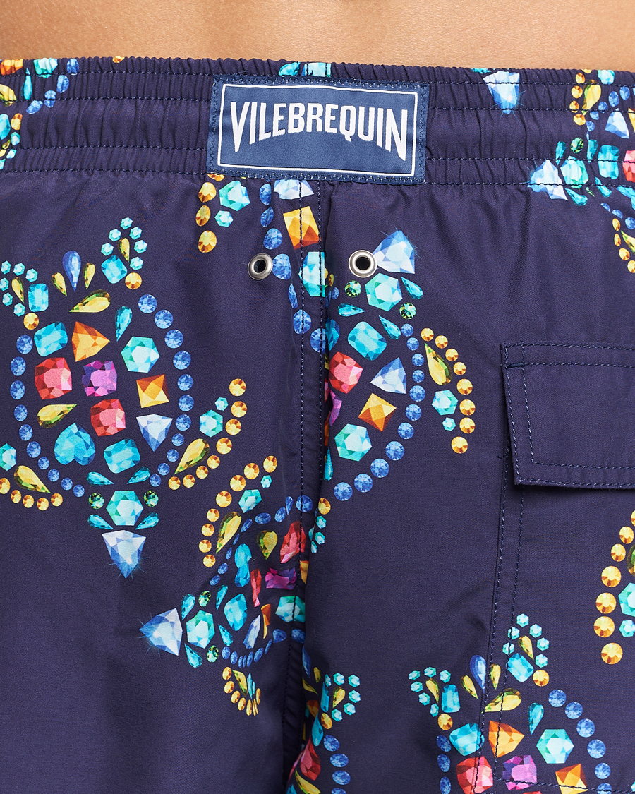 Herr | Badbyxor | Vilebrequin | Moorea Printed Swimshorts Minuit