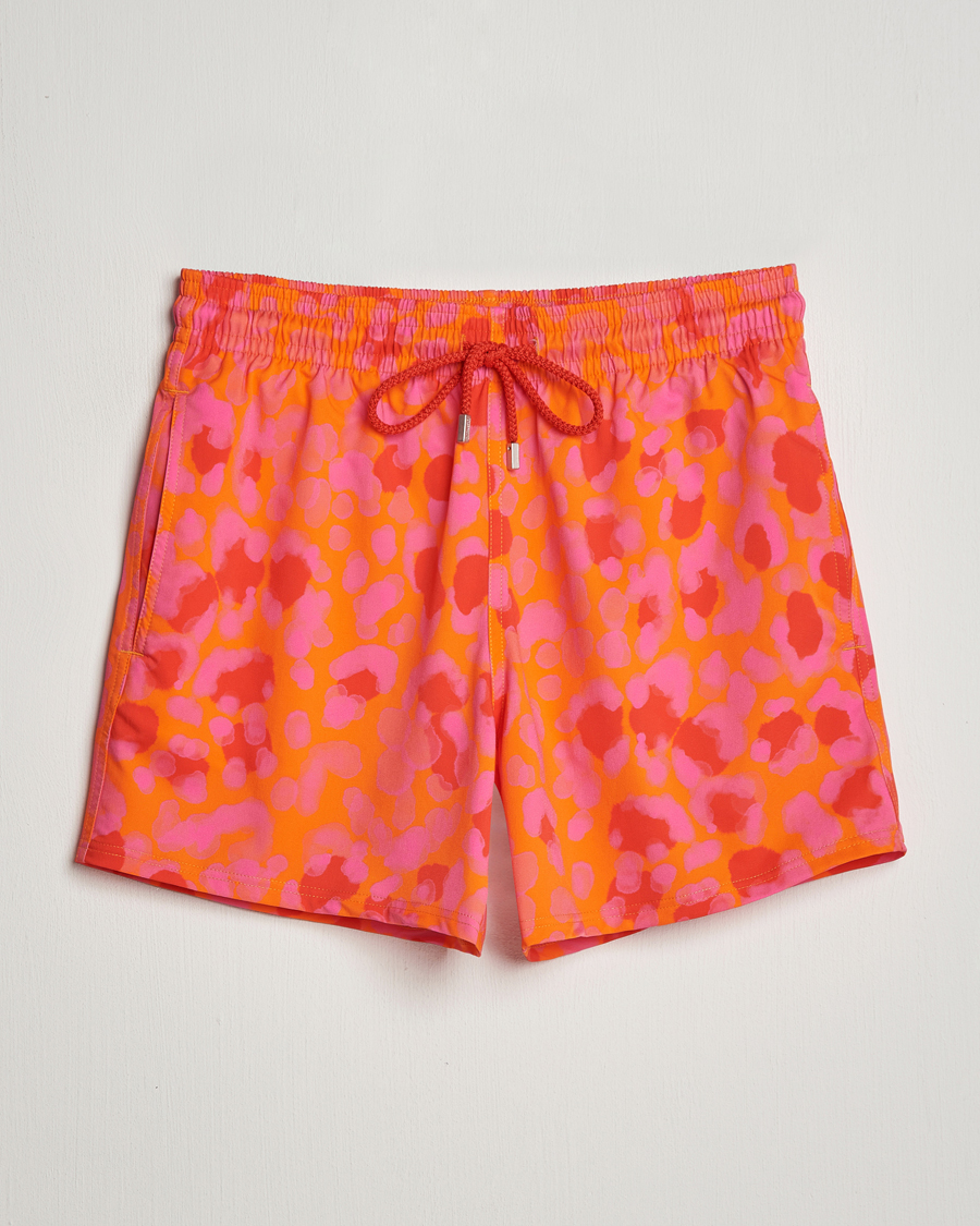 Herr | Badbyxor | Vilebrequin | Moorise Printed Swimshorts Abricot