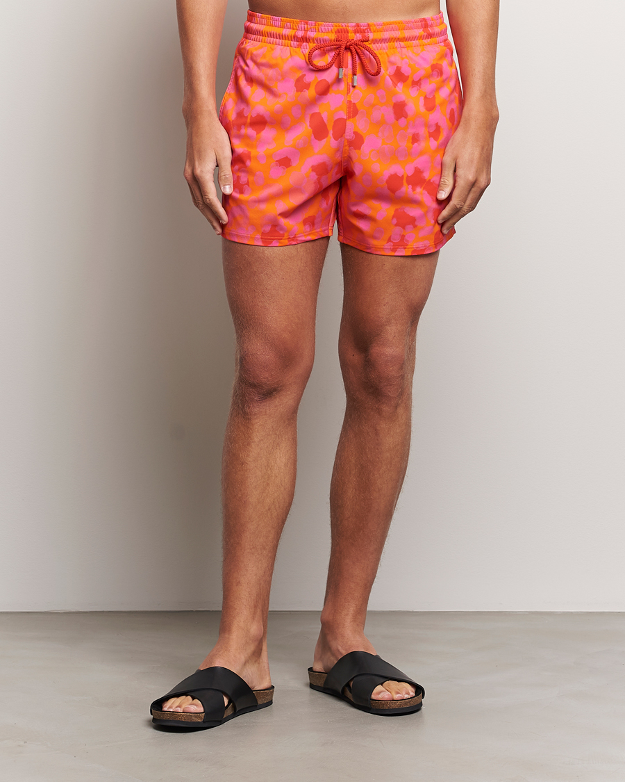 Herr | Badbyxor | Vilebrequin | Moorise Printed Swimshorts Abricot