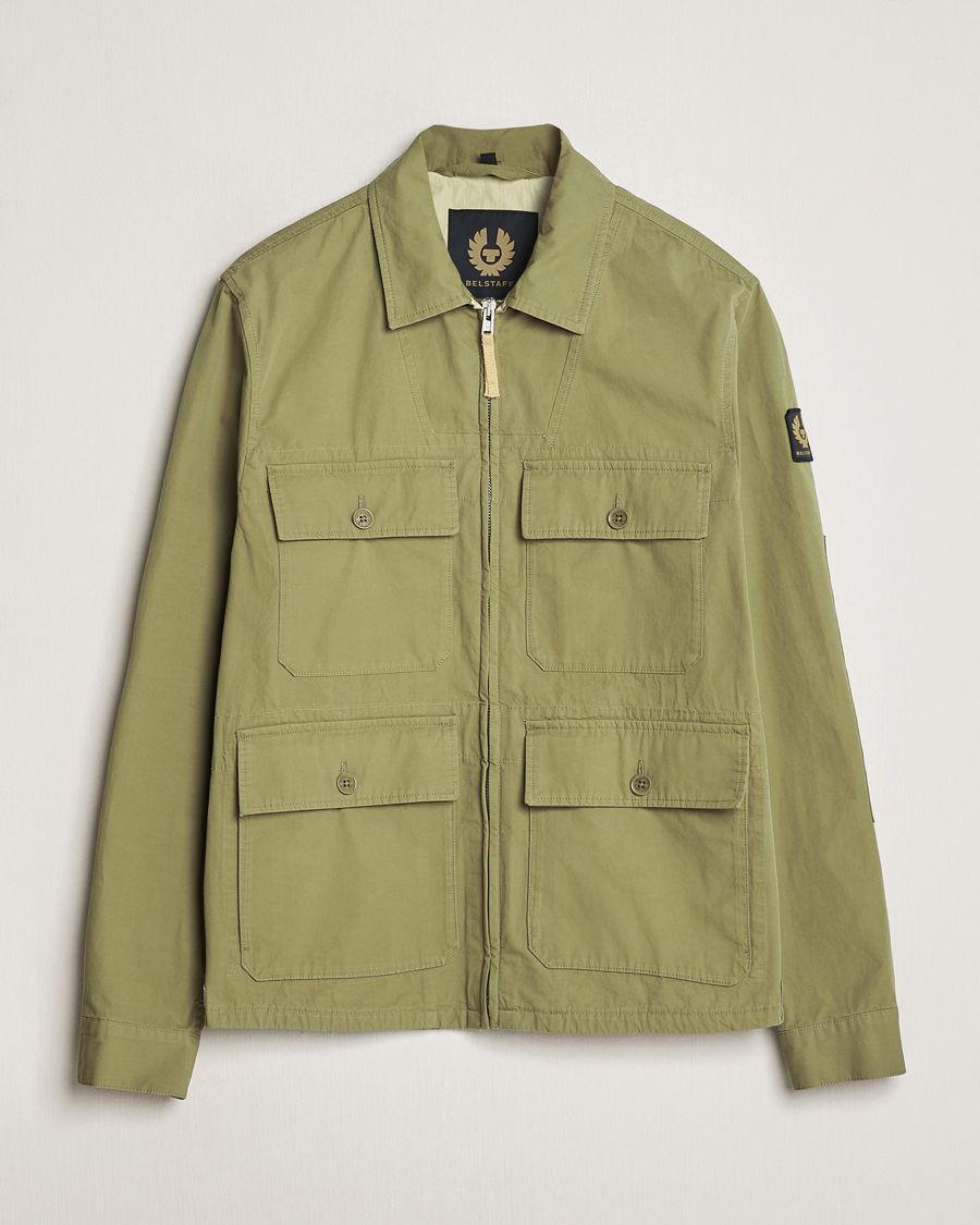 Herr | Jackor | Belstaff | Dalesman Cotton Field Jacket Aloe