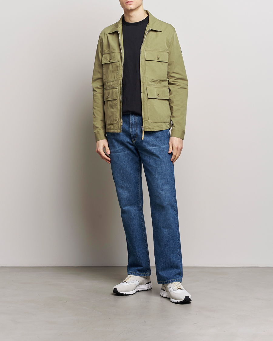 Herr | Jackor | Belstaff | Dalesman Cotton Field Jacket Aloe