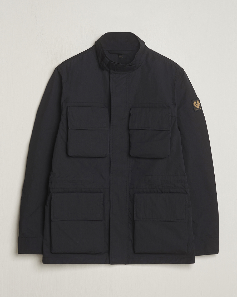 Herr | Jackor | Belstaff | Sprint Cotton Field Jacket Black