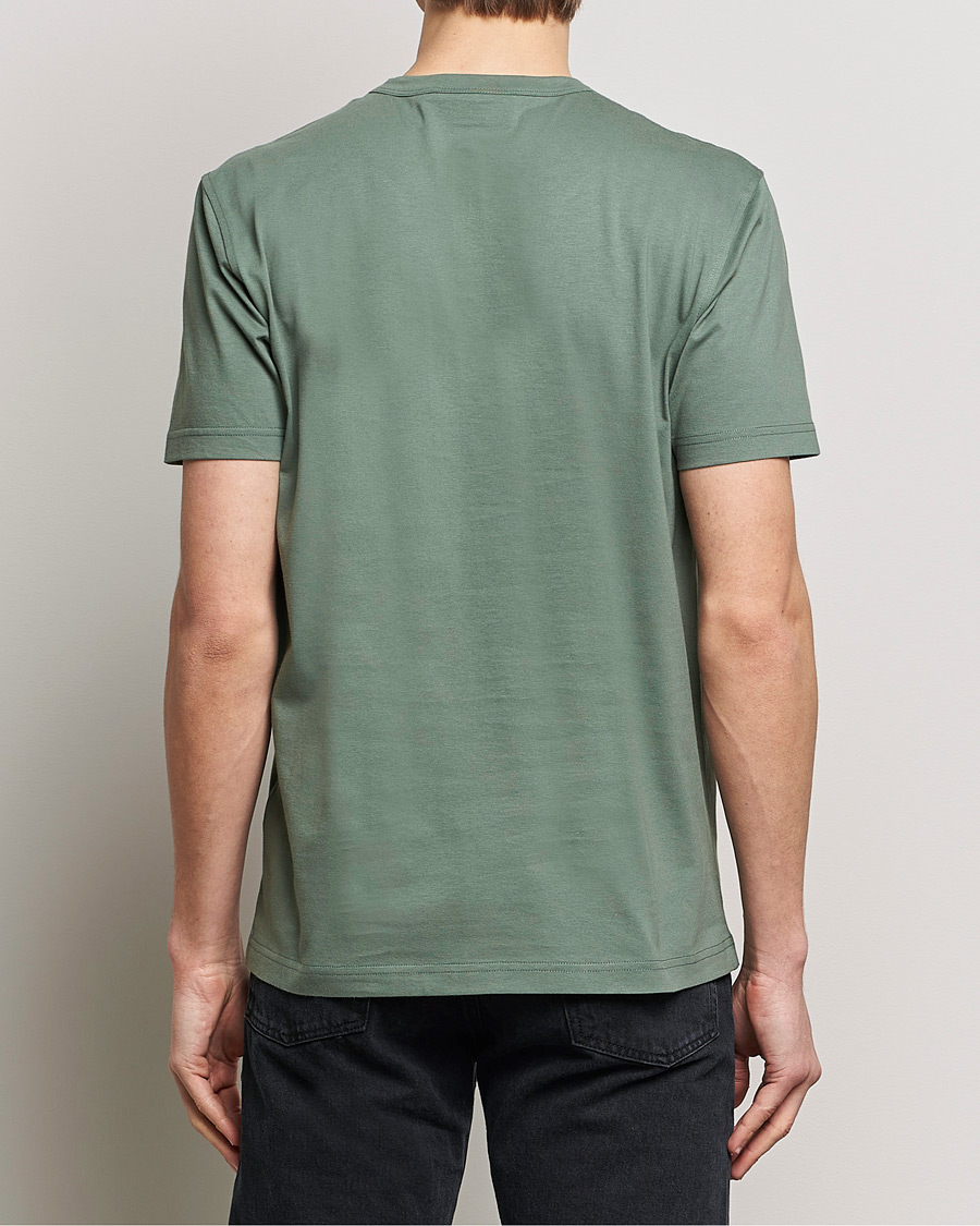Herr | T-Shirts | Belstaff | Cotton Logo T-Shirt Mineral Green