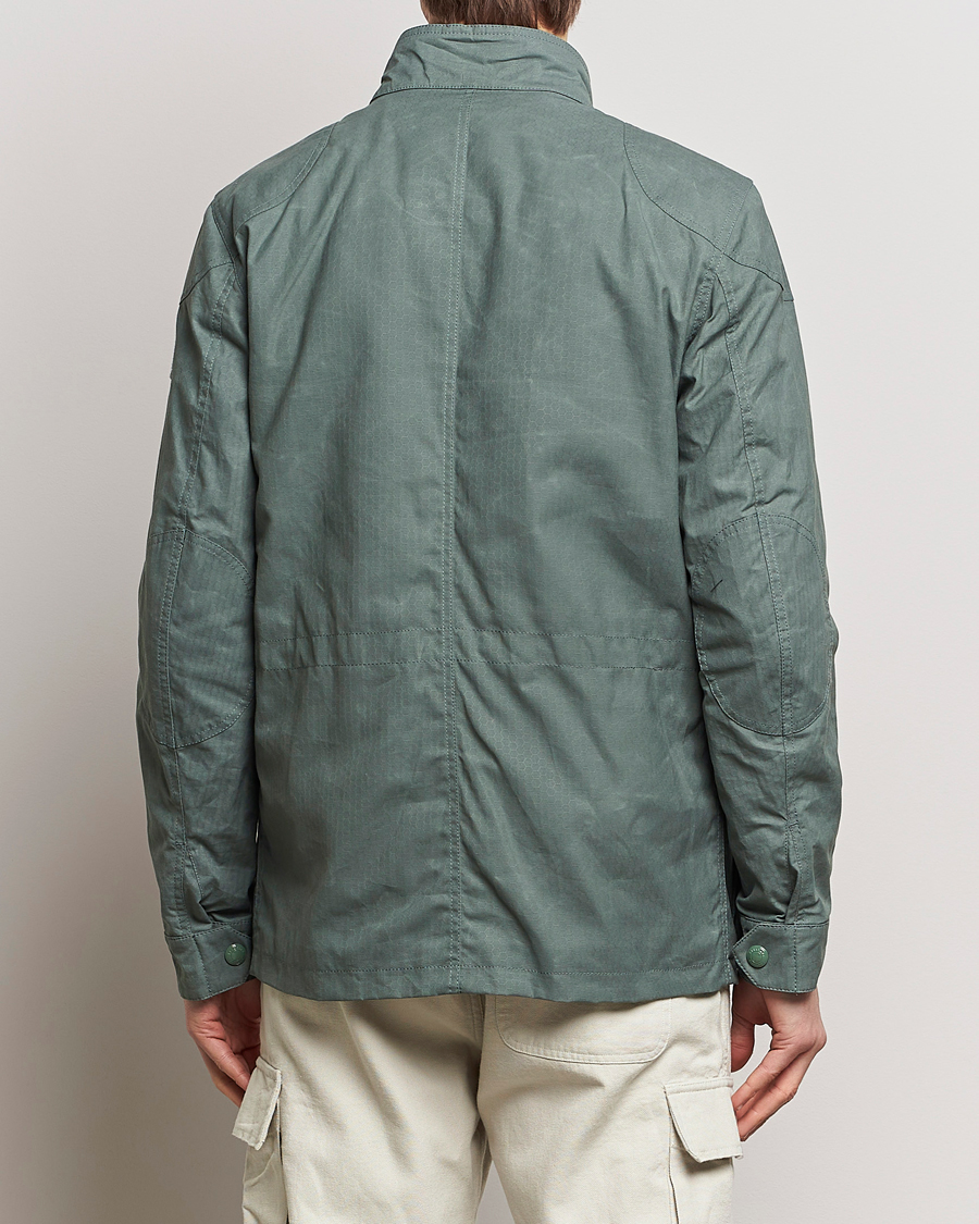 Herr | Jackor | Belstaff | Landsport Dry Wax Fieldmaster Mineral Green