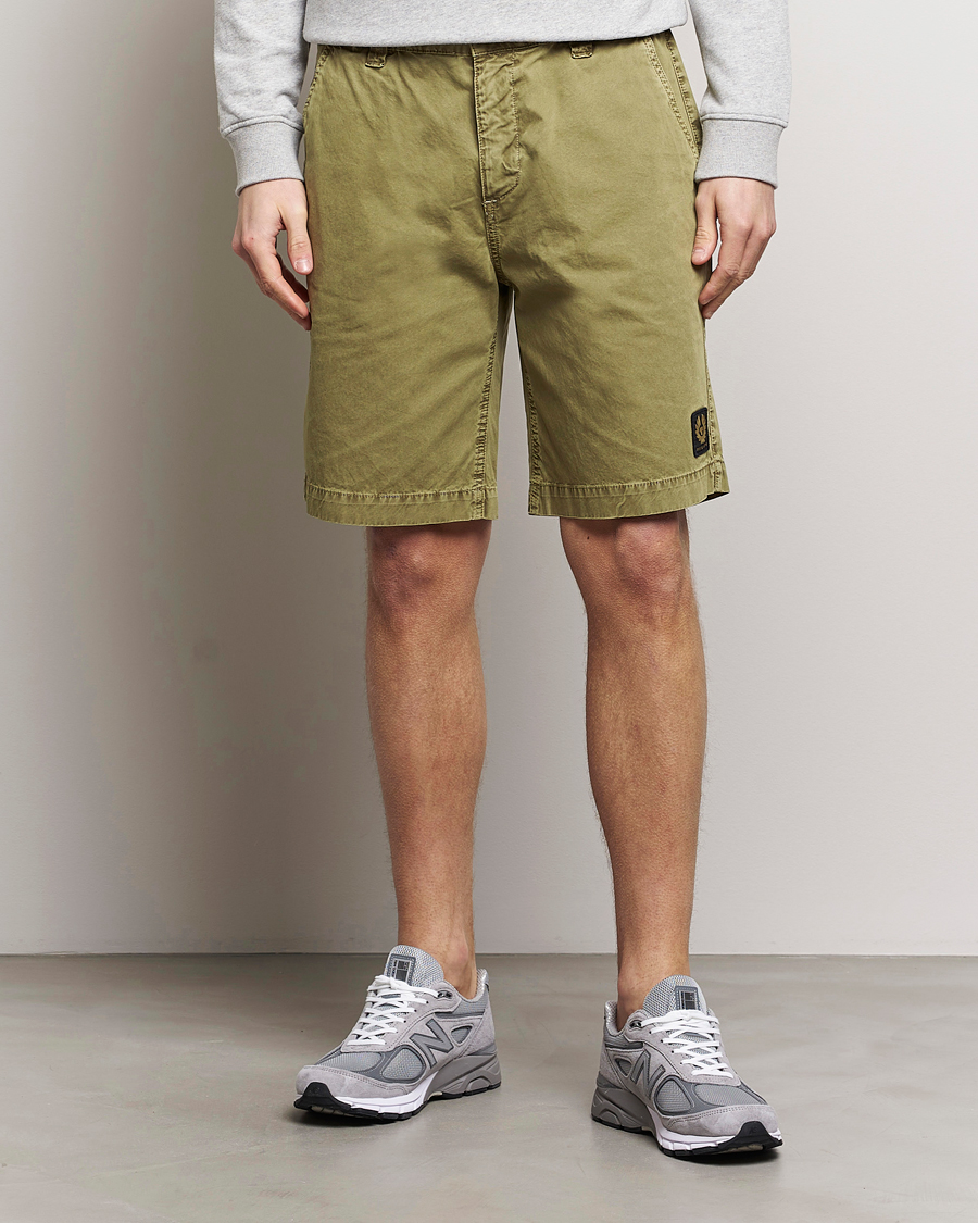 Herr | Shorts | Belstaff | Dalesman Cotton Shorts Aloe