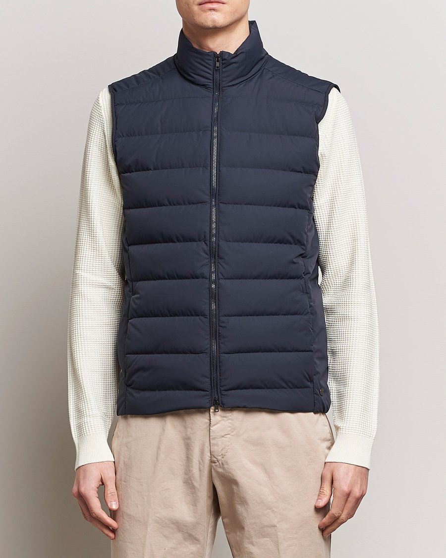 Herr |  | Scandinavian Edition | Ratio II Lightweight Padded Vest Midnight Blue