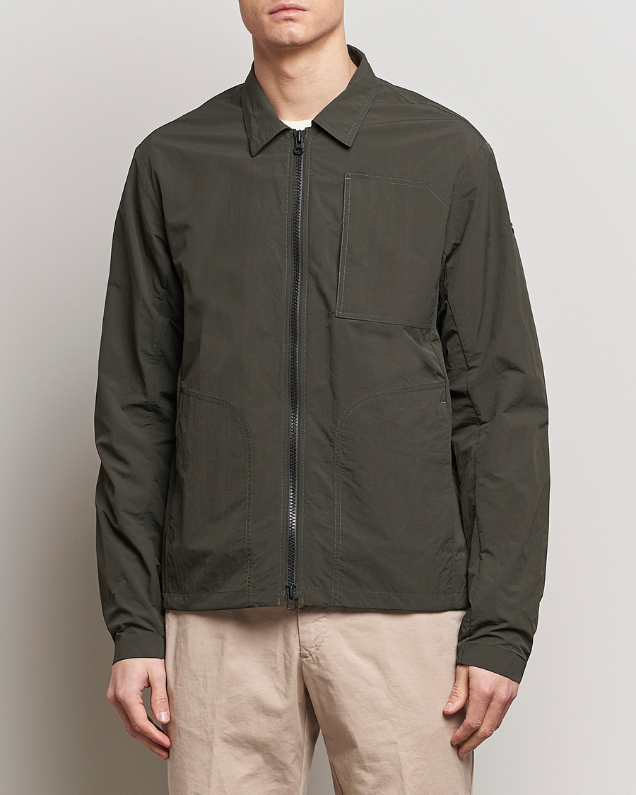 Herr | Business & Beyond | Scandinavian Edition | Motion Packable Jacket Dark Olive