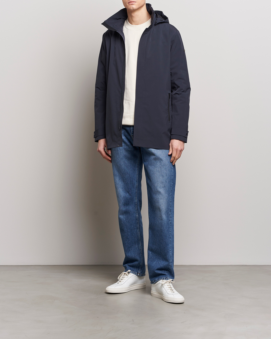 Herr | Jackor | Scandinavian Edition | Range Waterproof Coat Midnight Blue
