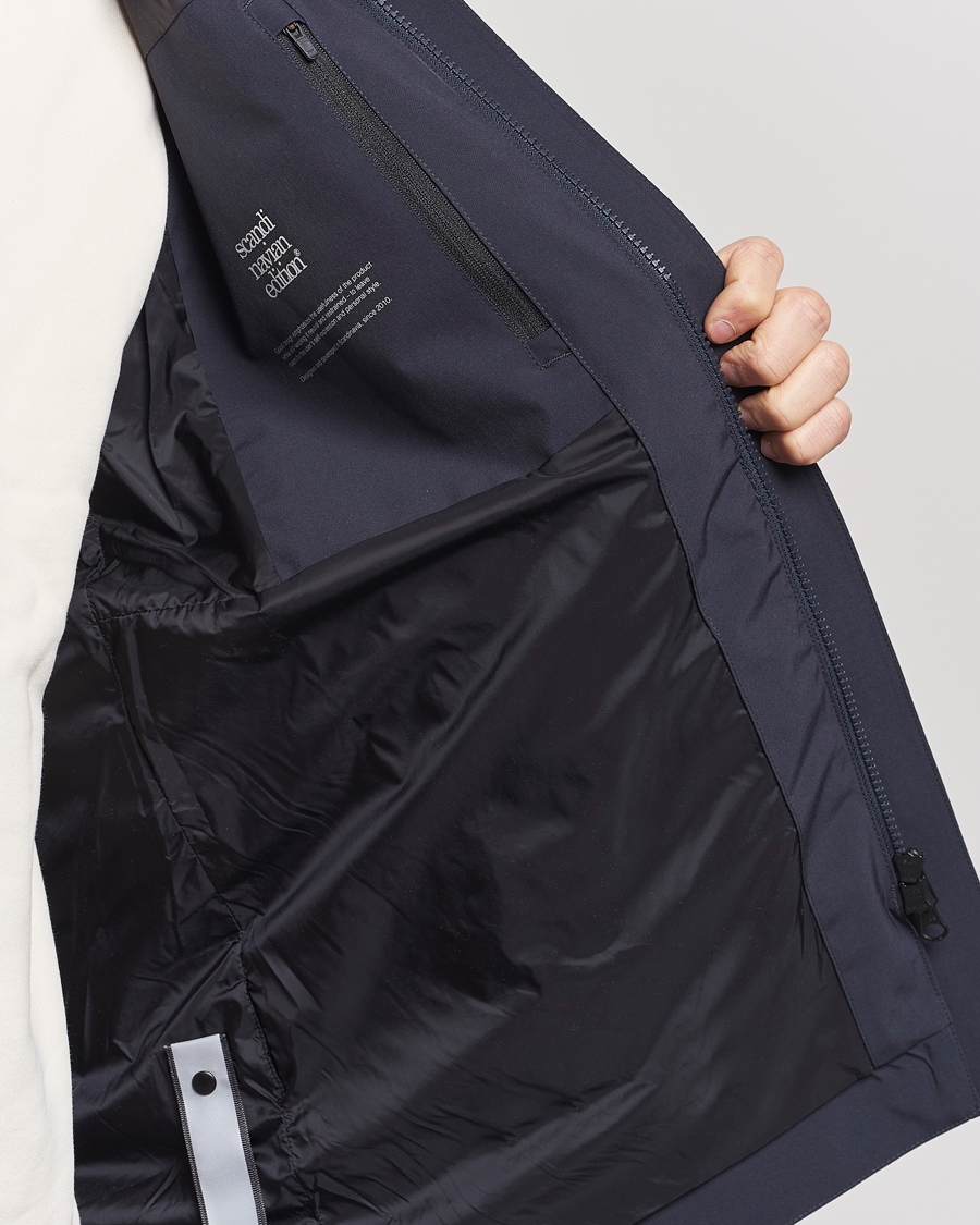 Herr | Jackor | Scandinavian Edition | Range Waterproof Coat Midnight Blue