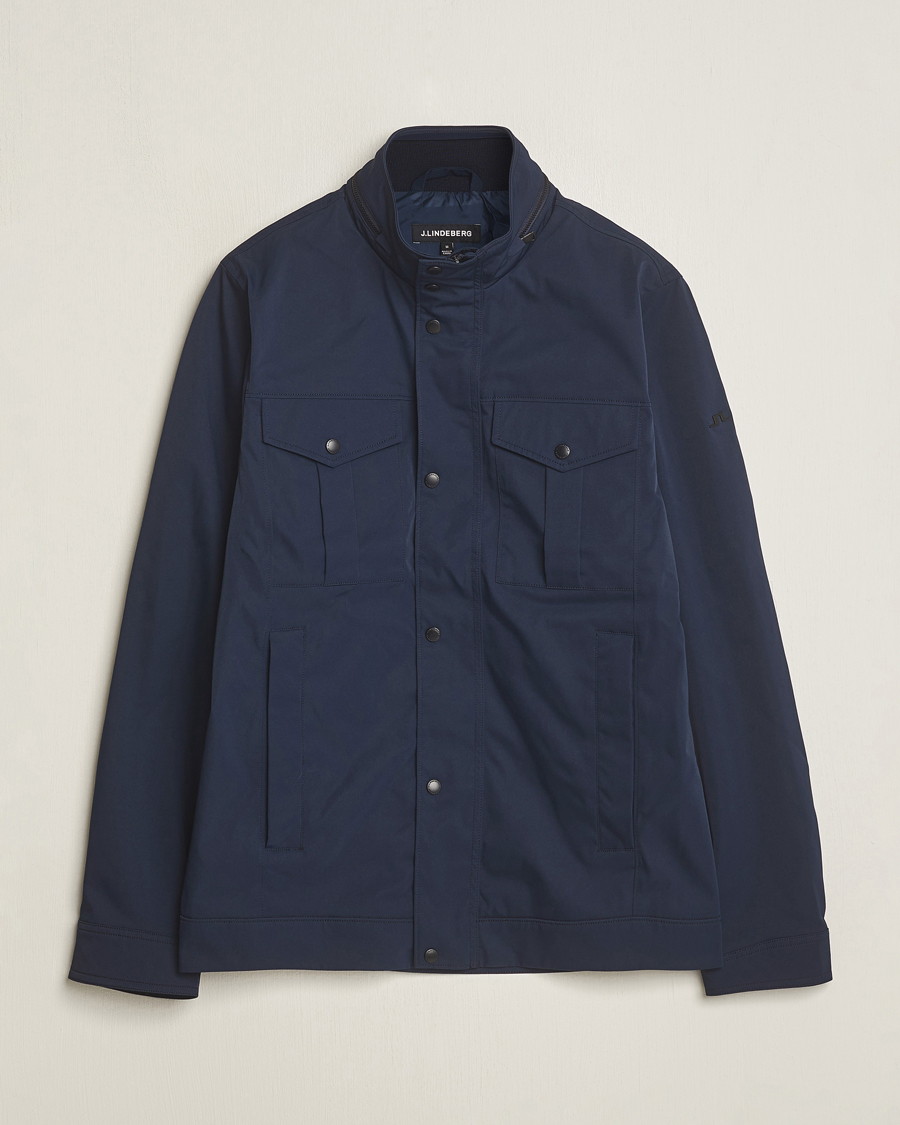 Herr | Jackor | J.Lindeberg | Bailey Field Jacket Navy