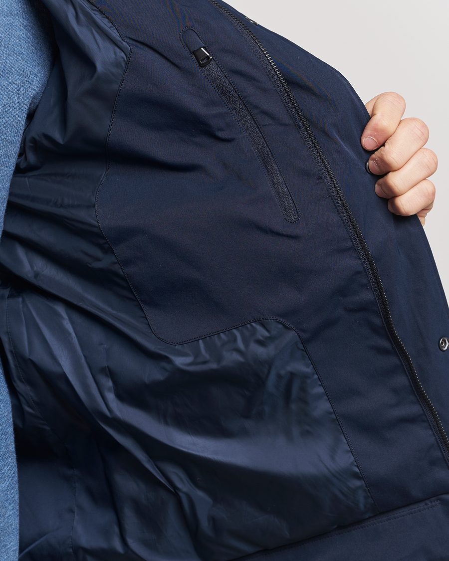 Herr | Jackor | J.Lindeberg | Bailey Field Jacket Navy