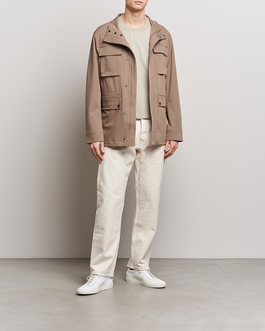Herr | Jackor | J.Lindeberg | Ripley 4-Way Stretch Field Jacket Walnut