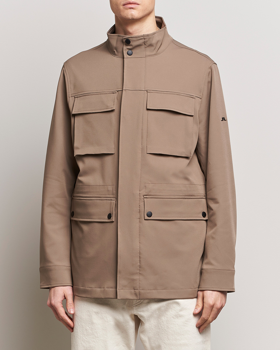 Herr | Field jackets | J.Lindeberg | Ripley 4-Way Stretch Field Jacket Walnut