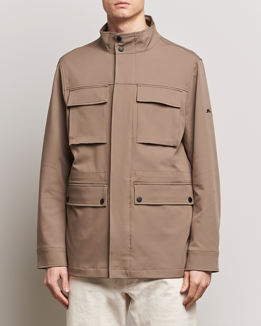 Herr | Jackor | J.Lindeberg | Ripley 4-Way Stretch Field Jacket Walnut