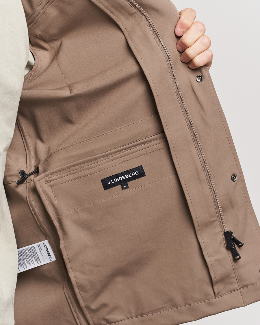 Herr | Jackor | J.Lindeberg | Ripley 4-Way Stretch Field Jacket Walnut