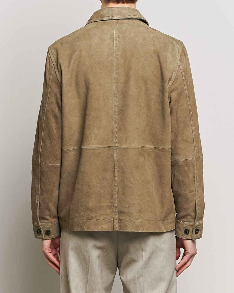 Herr | Jackor | J.Lindeberg | Walt Suede Jacket Walnut