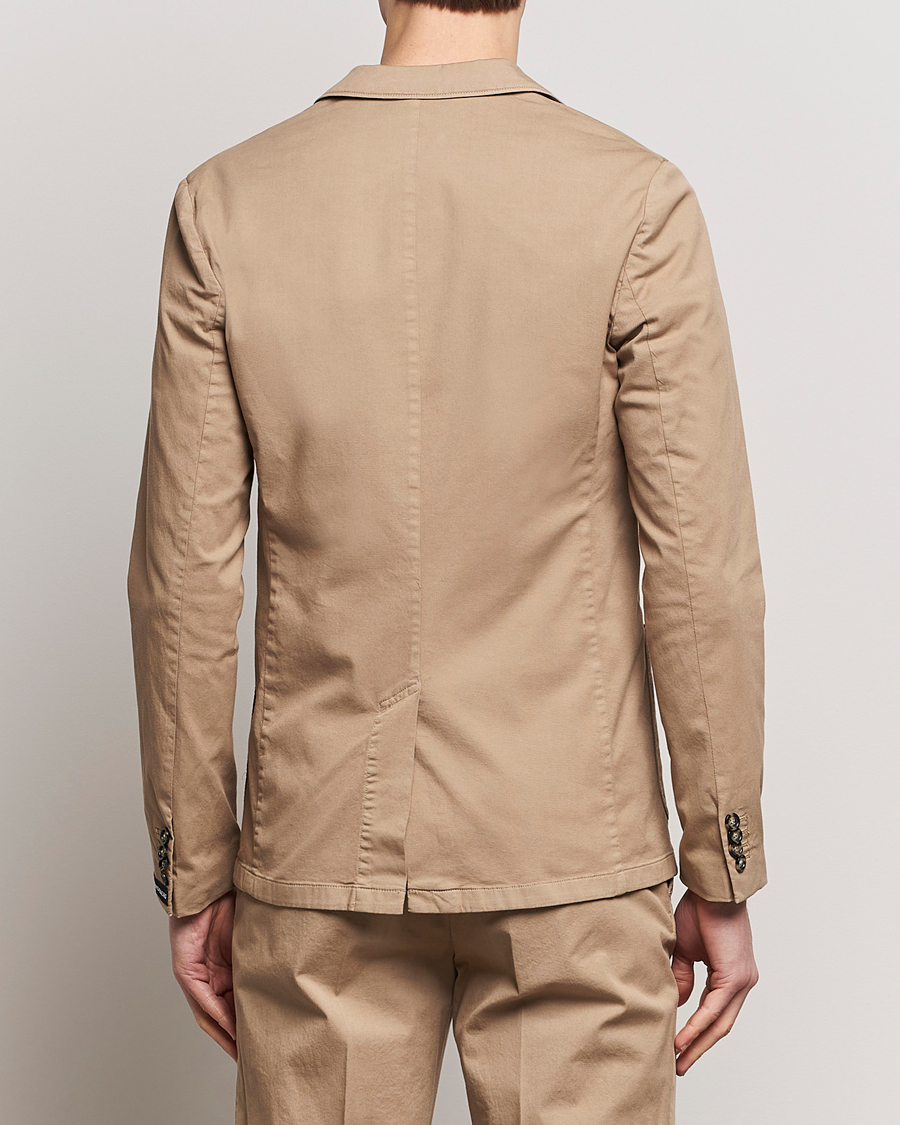 Herr | Kavajer | J.Lindeberg | Elton Garment Dyed Cotton Blazer Batique Khaki