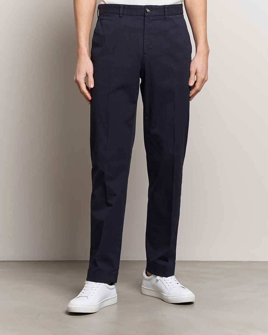 Herr | Kostymbyxor | J.Lindeberg | Lois Garment Dye Pants Navy