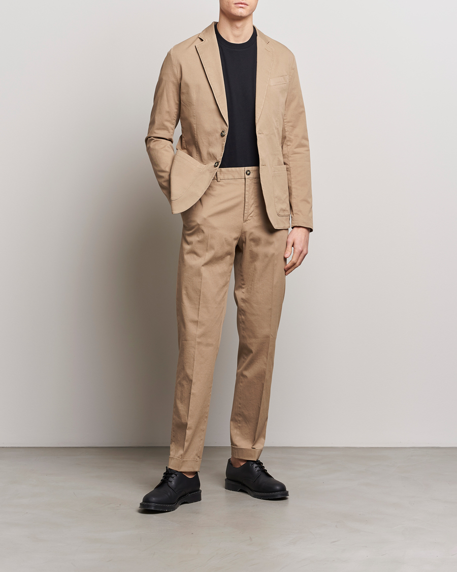 Herr | Byxor | J.Lindeberg | Lois Garment Dye Pants Batique Khaki