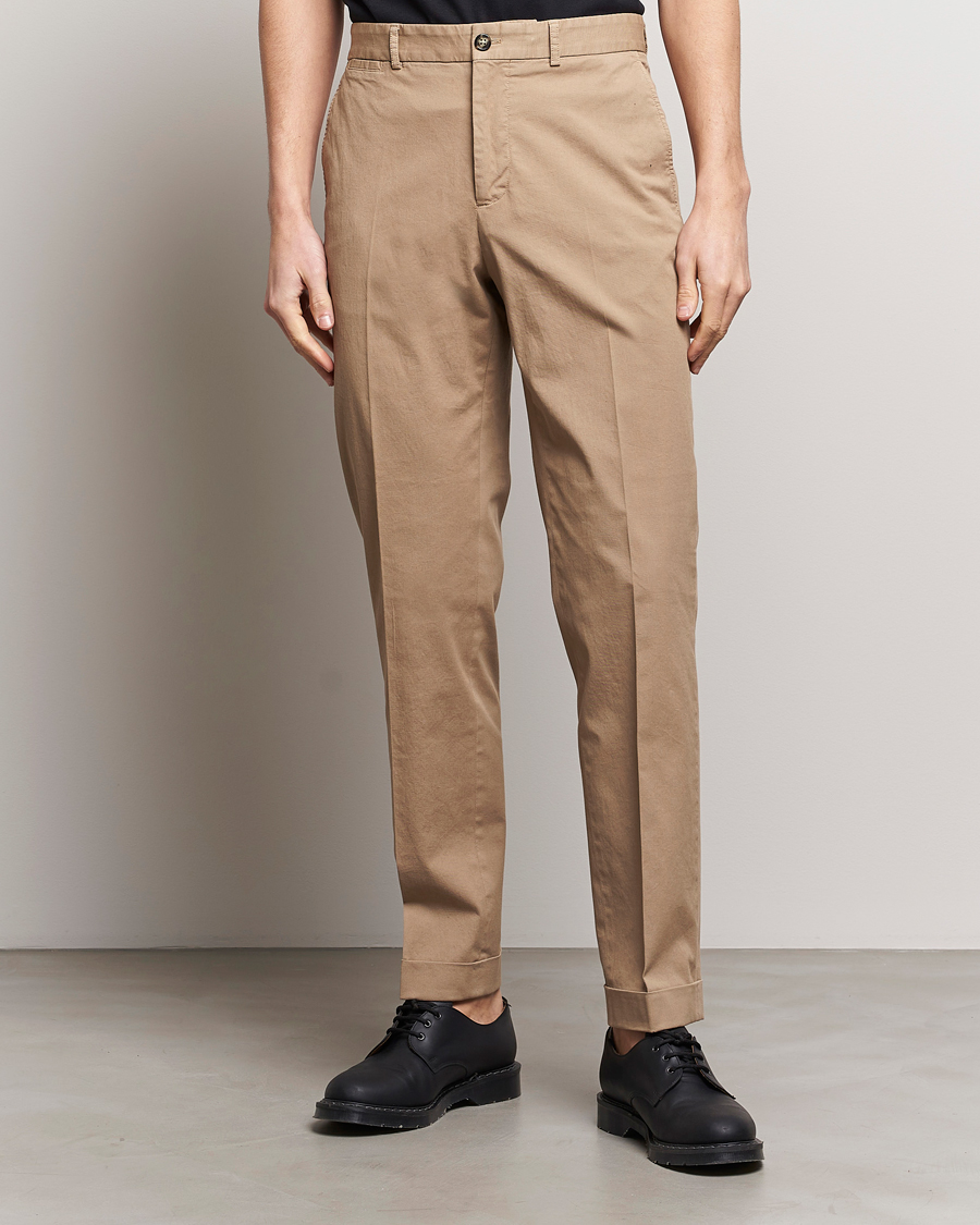 Herr | Business & Beyond | J.Lindeberg | Lois Garment Dye Pants Batique Khaki