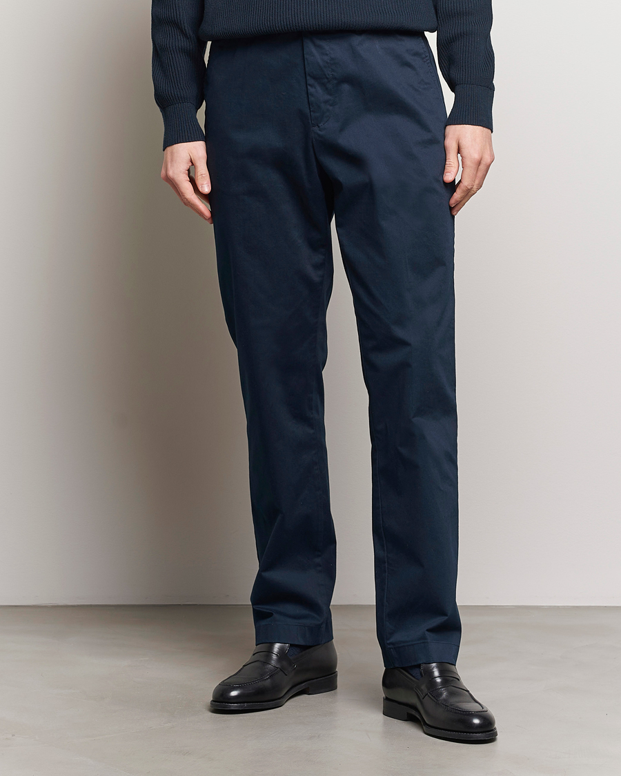 Herr | Business & Beyond | J.Lindeberg | Lois Cloud Satin Pants Navy